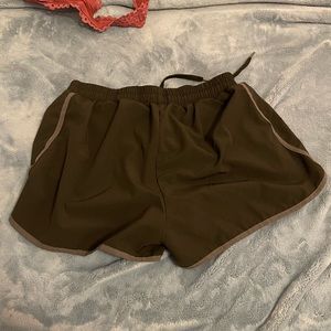 Women’s black athletic shorts